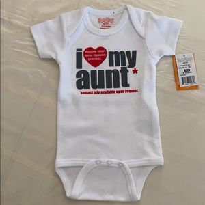 Onesie with Lettering